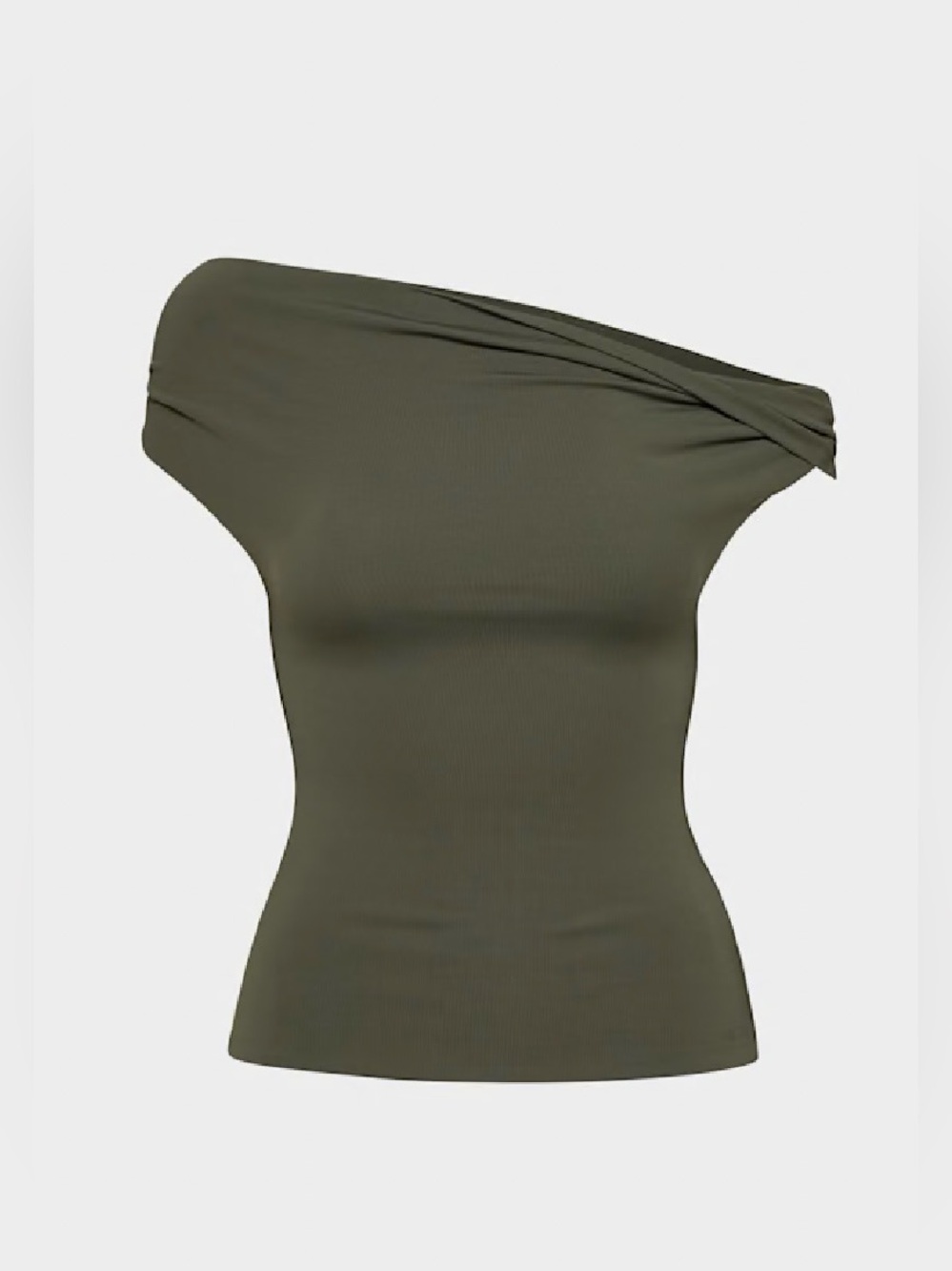 NWT Aritzia Original Contour Ravish Top Dark Olive